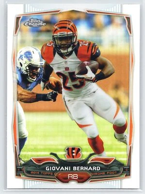 Giovani Bernard - 2014 Topps Chrome - Refractor #63 - Cincinnati Bengals - Image 1 of 2