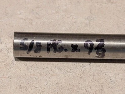 316 Stainless Steel Rod, 5/8"(.625) Precision Ground Diameter, 9-3/4" long - Image 1 of 3