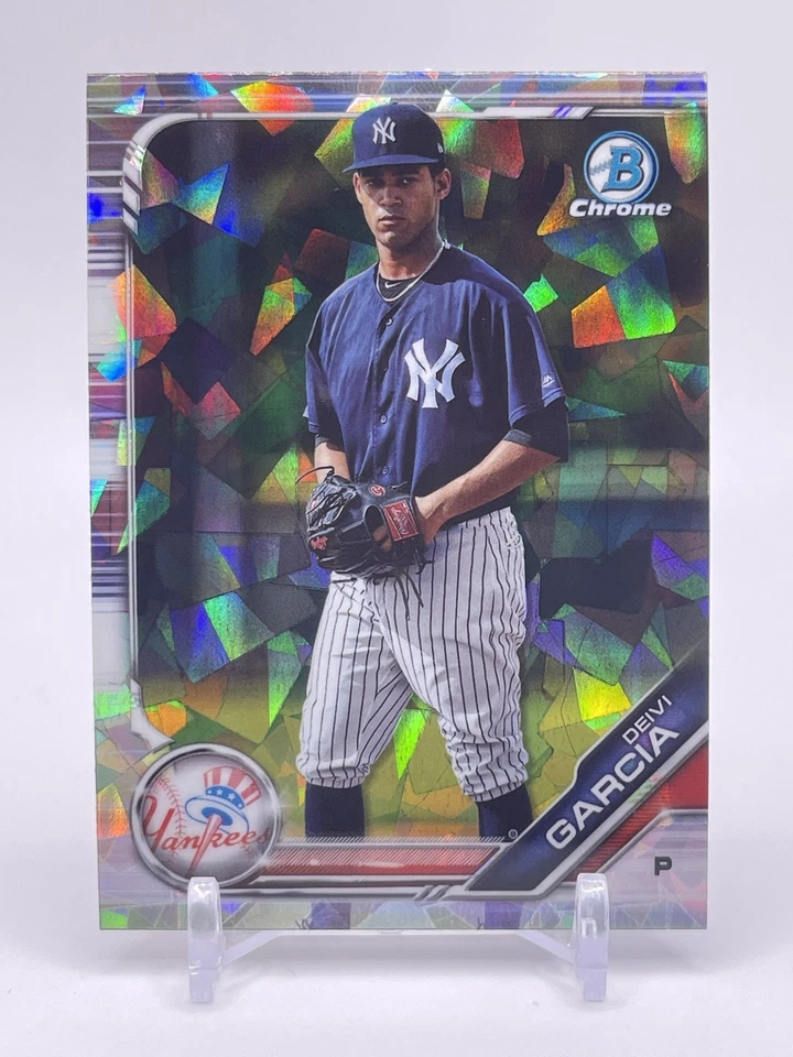 Deivi Garcia 2019 Bowman Draft Chrome Sapphire #BDC-164 New York Yankees - Image 1 of 1