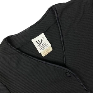 Chaqueta Top Maggie Lawrence Petite Cuello en V Botón Delantero Para Mujer P/S Acanalada Satén - Imagen 1 de 13