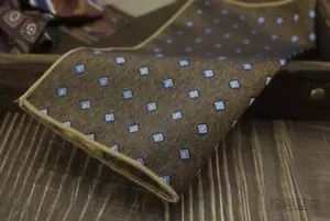 Set vintage tascabile quadrato fazzoletti da uomo business fazzoletti in seta per uomo - Foto 1 di 1