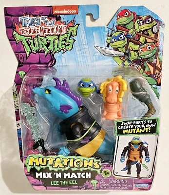 TALES OF THE TEENAGE MUTANT NINJA TURTLES MUTATIONS MIX N MATCH LEE THE EEL - Image 1 of 4