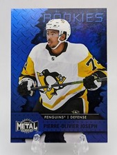 💥 2020-21 Skybox Metal Universe Pierre-Olivier Joseph RC #118 Blue Spectrum