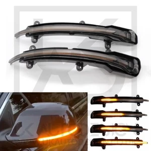 Audi Q5/SQ5/Q7/SQ7 Smoked Dynamic Sweeping Turn Signal Indicators (8R/4L) - Picture 1 of 6