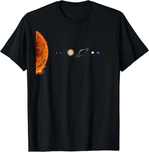 Solar System Nerd Galaxy Science And Planets Astronomy Gifts Unisex T-Shirt - Picture 1 of 3