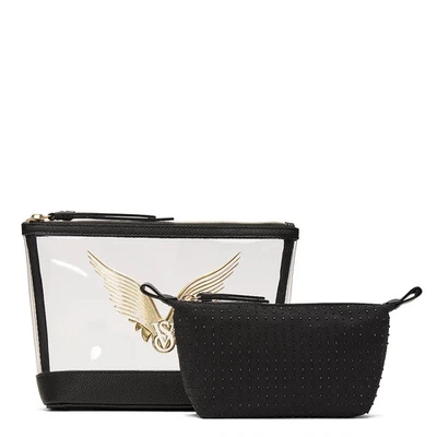 Victoria's Secret FUNDA COSMÉTICA BOLSA DE MAQUILLAJE Desfile de Moda 2025 Negro NUEVO CON ETIQUETAS SELLADO Foto 1 de 4