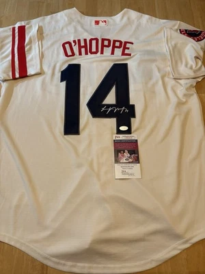 Logan O’Hoppe Signed Autographed Los Angeles Angels Jersey JSA COA - Image 1 of 3