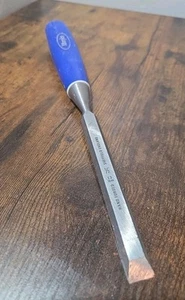 Vintage Marples 1/2'' Blue Chip Bevel Edge Paring Chisel Sheffield England - Picture 1 of 3