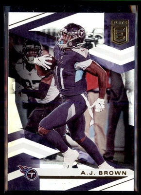 2020 Donruss Elite Football AJ Brown Titans 41 - Image 1 of 2