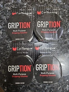 LOT OF 4 Cat Tongue Grips Non-Abrasive Anti-Slip Grip Tape 10ft x2 Inches (40ft) - Picture 1 of 2