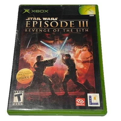 Star Wars: Episode 3 III Revenge of the Sith (Microsoft Xbox) CIB TESTED - Image 1 of 4