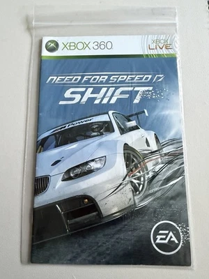 Booklet Only - Microsoft XBox 360 - Need For Speed Shift - Image 1 of 2