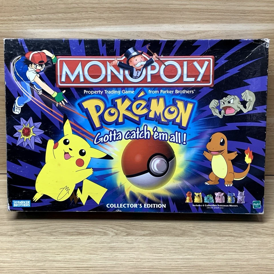 Juego de Mesa Monopoly Pokémon Edición Coleccionista - Completo, Caja Dañada LEER VER Foto 1 de 4