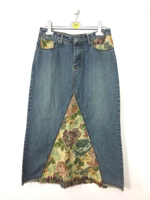 Silvian Heach Damen Rock KH6612 Blau S - Bild 1 von 2