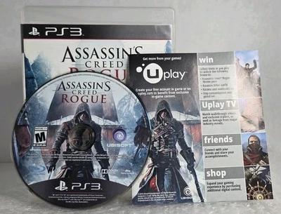 Assassin's Creed Rogue Sony PlayStation 3 PS3 Complete In Box CIB Tested Ubisoft - Image 1 of 4