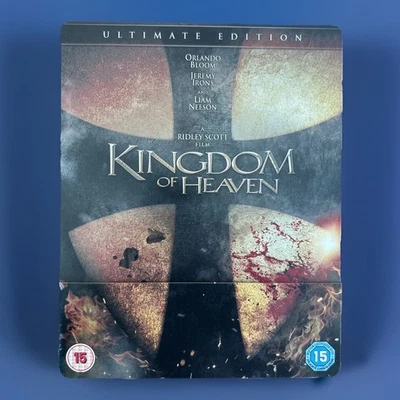 Kingdom of Heaven (Blu-ray, 2015) Zavvi Exclusive Ultimate Edition Steelbook UK - Image 1 of 4