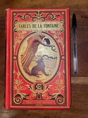 Fables De La Fontaine -Éditeur  Émile Guerin Vers 1880 - - Photo 1/4