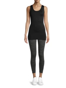 Time and Tru Women's Postpartum Seamless Tank Black SZ Small 4-6 - Picture 1 of 4
