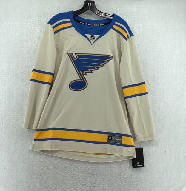 Buy the NWT Womens Blue St. Louis Blues Hockey Cropped Pullover