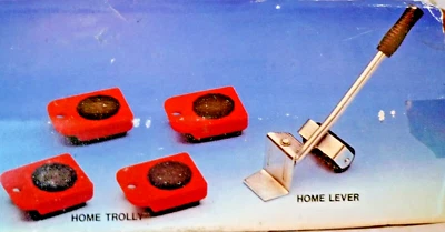 Möbel Transportrollen Set, Möbelheber mit 4 Rollen - Bild 1 von 4