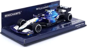 Minichamps Williams FW43B F1 Car N Latifi F1 Model, 1/43 scale Saudi GP Ltd 216 - Imagen 1 de 5