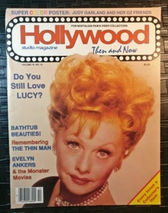 HOLLYWOOD STUDIO MAGAZINE OCT. 1986 - LUCIILE BALL - I LOVE LUCY - QUEEN OF T.V. - Picture 1 of 1