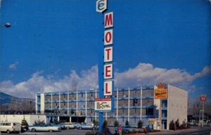 Carson City,NV City Center Motel Nevada Postcard - Picture 1 of 2