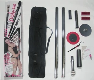 Mipole MI-POLE 360 Professional Dance Pole Stripper Dancing (FREE TRAVEL BAG) - Picture 1 of 5