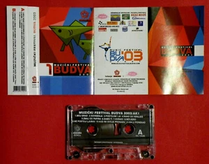 BUDVA 2003 MUSIC FESTIVAL YUGOSLAVIA SERBIA MONTENEGRO BOSNIA RARE CASSETTE TAPE - Picture 1 of 2