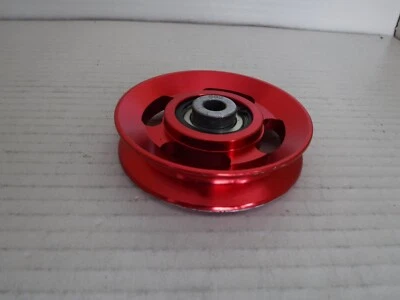 88MM Aluminum Bearing Pulley Wheel Cable Gym Fitness Equipment Universal - Image 1 of 3