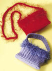 Crochet Pattern Copy 1427.   Childs Bags.  4.5 X 7 Inches.