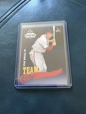 2003 Donruss Champions Team Colors Stan Musial Cardinlas TC-10