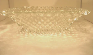 Indiana Glass clear hobnail square diamond point dish/bowl - Picture 1 of 17