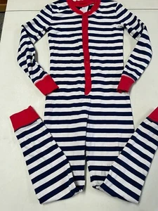MINI BODEN UNION SUIT 1 PC STRIPED PAJAMAS   GIRLS   BOYS   SZ   9  YR   LNW  - Picture 1 of 4