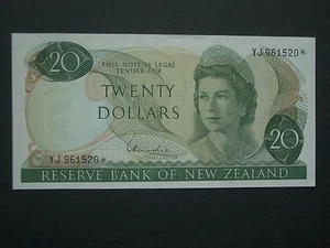 ***Fantastic** NZ Replacement $20 'GEF'++ Crisp, Bright Banknote*** - Picture 1 of 3
