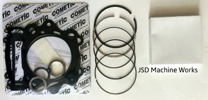 Yamaha Raptor 700 CP Carrillo 102mm Ring Pack & Cometic Top End Gasket Kit - Picture 1 of 1
