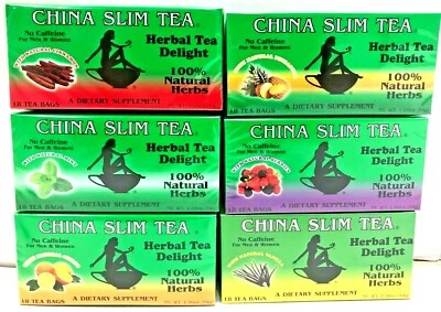Suplemento dietético de té de hierbas CHINA SLIM TEA (con hierbas naturales) Foto 1 de 2