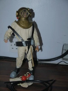 Vintage Action Man team gi joe geyperman Deep Sea Diver Palitoy - Picture 1 of 15