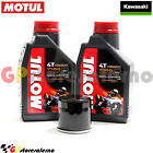 KIT TAGLIANDO OLIO + FILTRO MOTUL 7100 10W40 2L KAWASAKI 650 W 2000