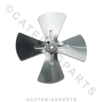 CPUK 4 INCH / 96mm ALUMINIUM FAN 4 BLADE FOR FAN MOTORS FRIDGE REFRIGERATION ROSINOX