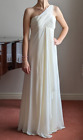 Elegant white/cream Evening Cruise Prom Wedding Party Cocktail Dress Size 8-10