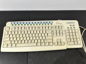 Vintage eMachines EKB-5190 Microsoft PS/2 Clicky Keyboard (untested) - Picture 1 of 6