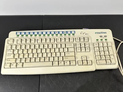 Vintage eMachines EKB-5190 Microsoft PS/2 Clicky Keyboard (untested) - Image 1 of 4