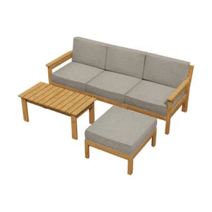 Livsip 5PCS Outdoor Furniture Sofa Set Lounge Setting - Picture 1 of 7