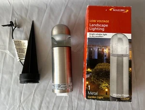 Intermatic Malibu CL635P Metal Bollard Light 20w. Pewter Finish Architectural - Picture 1 of 11