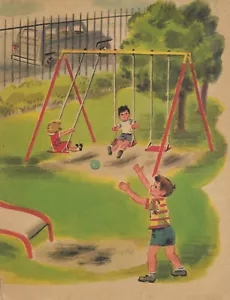 CATHY B. CAREFUL AND BILLY B. WARE 1953 Mildred Summit Artwork Eleanor Dart B1 - Picture 1 of 4