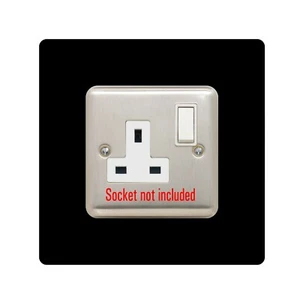 einzelner LICHTSCHALTER SURROUND | quadratisch | Acryl Rückwand oder Fingerplatte | plu - Bild 1 von 104
