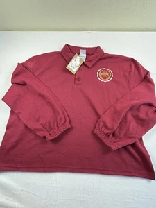 Iowa State Cyclones Polo Pullover Rivalry Threads Sweatshirt Sz XL Brand New $37 - Picture 1 of 6