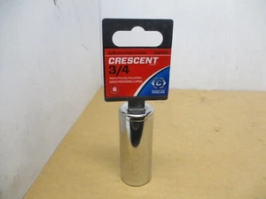 Crescent CDDS31N 3/4 " - 3/8 " Drive 6 Punkt Tief Sockel Standard SAE 6pt - Bild 1 von 3