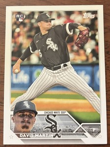 Davis Martin 2023 Topps Baseball Series 1 Rookie Card #188 White Sox